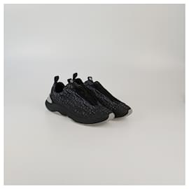 Christian Dior-Christian Dior Black B24 Runner Sneaker-Black