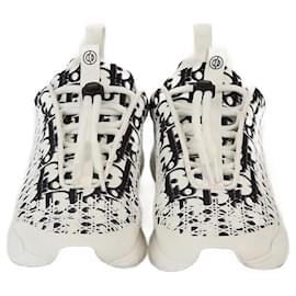 Christian Dior-Christian Dior White/Black B24 Runner Sneaker-Black,White