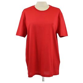 T-shirt classico a maniche corte Louis Vuitton Rosso Vivo Rosso