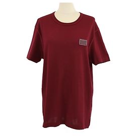 Dolce & Gabbana Camiseta de manga corta con logo burdeos Dolce & Gabanna Burdeos