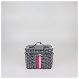 Sac Vanity Muse Rayé Goyardine Gris Goyard Gris