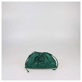 Bottega Veneta Grünes Mini The Pouch Bag Grün