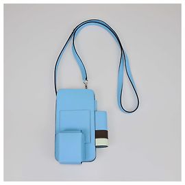 Hermès Hermes Bleu Epsom Hermesway Phone Case Blue