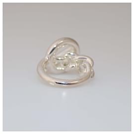 Hermès-Bague Croisette en Argent Hermès Modèle Grand-Autre