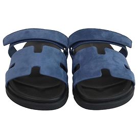 Hermès Hermes Blue Celeste Chypre Sandals Other