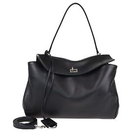 Balenciaga Black Medium Rodeo Handle Bag Black