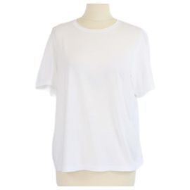 Totême Camiseta blanca de cuello redondo Toteme Blanco