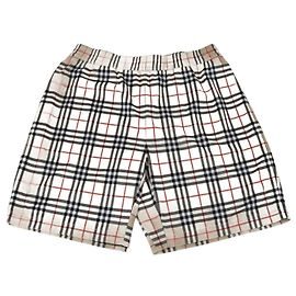 Burberry Beige Vintage Check Jersey Short Beige