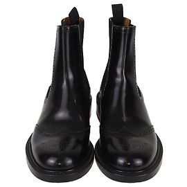 Botas de tornozelo pretas Christian Dior CD Preto