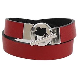 Autre Marque Bracelet Toggle Double Boucle Réversible Bicolore Montblanc 55 Multicolore