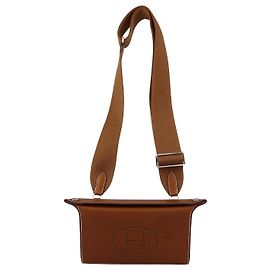 Bolsa Videpoches em Barenia dourado da Hermès Dourado