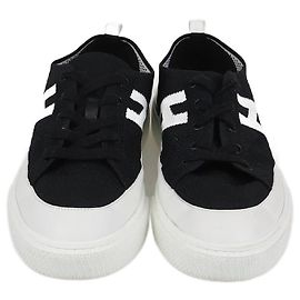 Hermès Baskets Tricot Noires/Blanches Hermes Noir Blanc