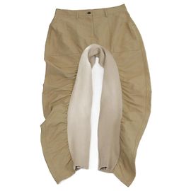 Stella Mc Cartney Pantalones arrugados marrones Stella McCartney Castaño
