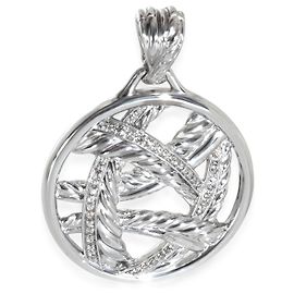 Colgante Papyrus de Plata Esterlina con Diamantes de David Yurman Otro