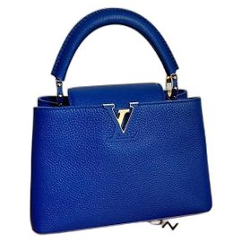 Borsa Capucines BB Louis Vuitton Blu