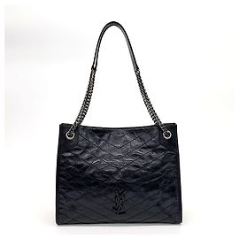 Saint Laurent Niki Shopping Bag Medium (577999) (10185994) Black