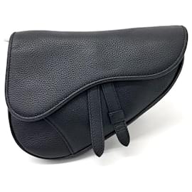 Christian Dior-Christian Dior Dior Homme Mini Saddle Bag 1ADPO191YMJ (2403724)-Black