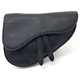 Christian Dior-Christian Dior Dior Homme Mini Saddle Bag 1ADPO191YMJ (2403724)-Black