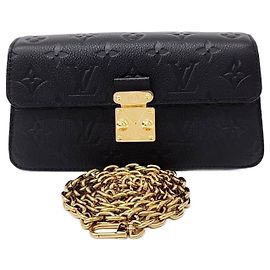 Louis Vuitton Empreinte Wallet On Chain Metis M82637 (10231929) Black