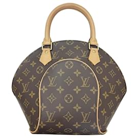Louis Vuitton-Louis Vuitton Monogram Ellipse MM Handbag-Brown