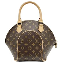 Louis Vuitton-Louis Vuitton Monogram Ellipse MM Handbag-Brown