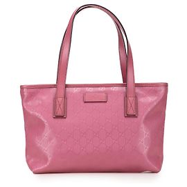 Gucci Pink Small GG Imprime Joy Tote Pink
