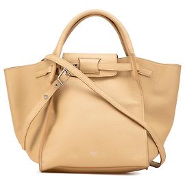 Céline Celine Brown Small Leather Big Bag Brown Caramel