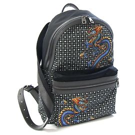 Dolce & Gabbana Men's Backpack Brown Black
