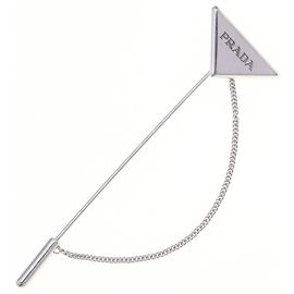 Prada Symbol Brosche 2JS112 Silber