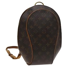 Louis Vuitton-LOUIS VUITTON Monogram Ellipse Sac A Dos Shoulder Bag M51125 LV Auth BA3756-Monogram