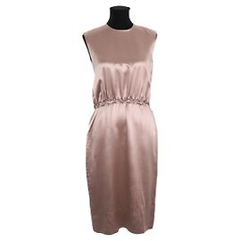 Lanvin Vestido de seda rosa Rosa