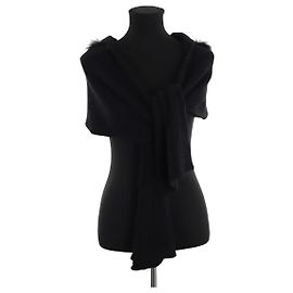Max Mara Chapéu de lã preto Preto