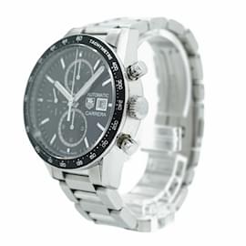 Tag Heuer-TAG Heuer Carrera CV201AL-1 Black Dial Men's Watch-Other