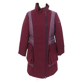 Autre Marque Abrigo de Lana y Nylon TATRAS LTL18A4142 Castaño Burdeos