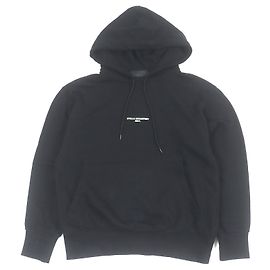 Stella Mc Cartney Baumwoll-Hoodie mit Stella McCartney-Logo-Print Schwarz