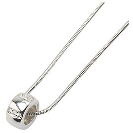 Collar de cristal Swarovski Plata