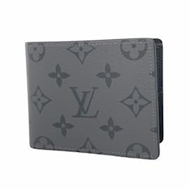 Louis Vuitton Monogram Eclipse Reverse Slender Wallet Brown