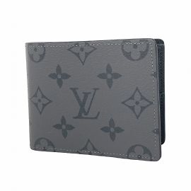 Carteira Slender Monogram Eclipse Reverse Louis Vuitton Marrom