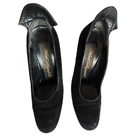 Karl Lagerfeld High Heels Leather Black