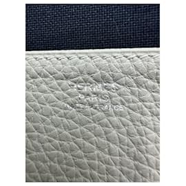 Hermès-Bags Briefcases-White