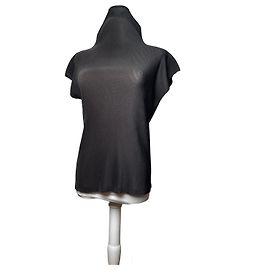 Vintage Pleats Please Plissee Oberteil Anthrazit M Anthrazitgrau