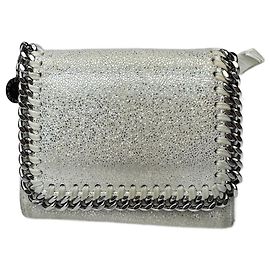 Stella Mc Cartney Cartera de cuero vegano plateada vintage Stella McCartney Plata