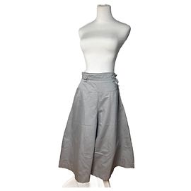 Vintage Dior Denim-Shorts grau Grau