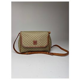 Céline Bolsa transversal vintage Celine Triomphe Monogram bege Bege