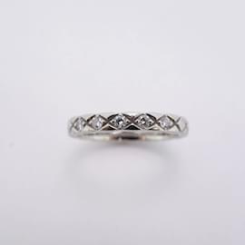 Chanel-Chanel Coco Crush Platinum Diamond Band Ring-Other