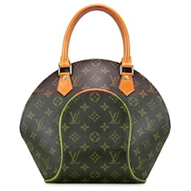Louis Vuitton-Louis Vuitton Brown Monogram Ellipse PM-Brown