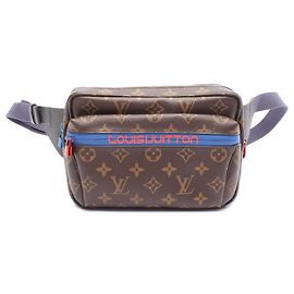 Bumbag esterno Monogram marrone Kim Jones Louis Vuitton Marrone