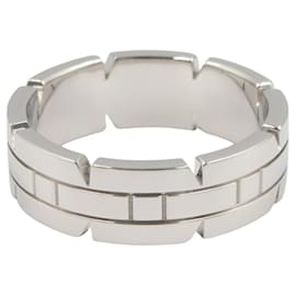 Cartier-Cartier Tank Française Au750 Ring Size 20-Silvery,Metallic