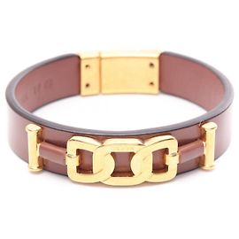 Pulseira de couro KATE da Tod's Marrom