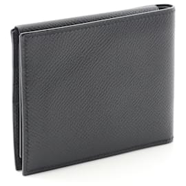 Hermès-Hermes Bifold Wallet Epsom Wallet-Black